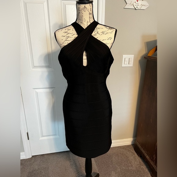 Hervé Léger bandage mini dress